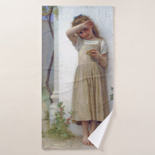 Little Girl, Bouguereau Badehandtuch