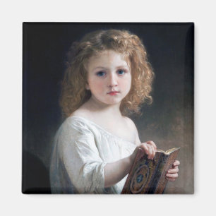 Little Girl, Bouguereau Magnet