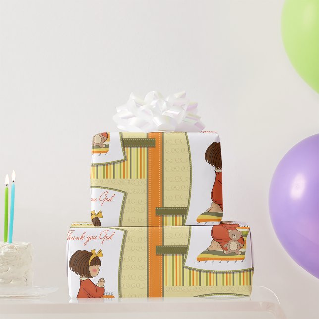 Little Girl Geschenkpapier (Von Creator hochgeladen)