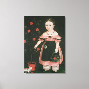 Little Girl in Lavender, c.1840 Leinwanddruck