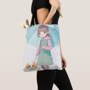 Little Girl Regentag Tasche