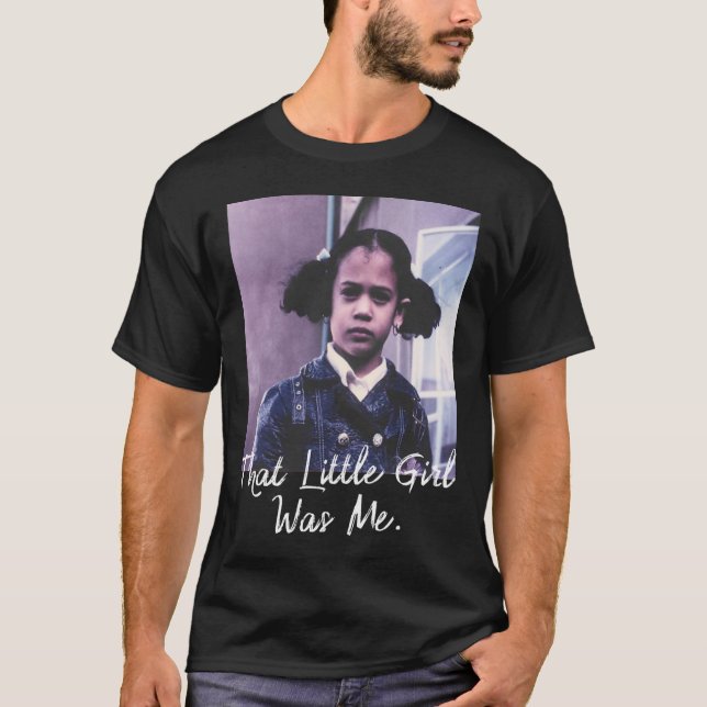 Little Girl was me T Shirt Kamala Harris 2020 (Vorderseite)