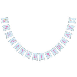 Little Girls Llamacorn Unicorn Geburtstagsparty Wimpelkette