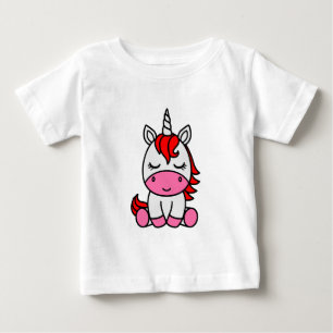 Little Girls Unicorn Pony Baby T-shirt