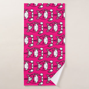Little Girls Unicorn Pony Badehandtuch