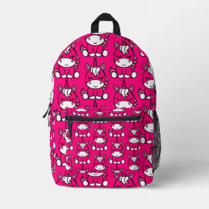 Little Girls Unicorn Pony Bedruckter Rucksack