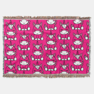 Little Girls Unicorn Pony Decke