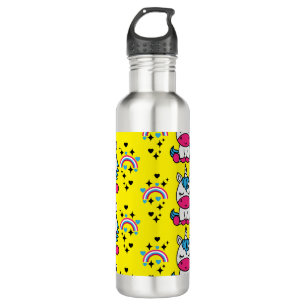 Little Girls Unicorn Pony Edelstahlflasche