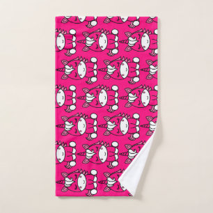 Little Girls Unicorn Pony Handtuch
