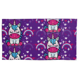 Little Girls Unicorn Pony Kissenbezug