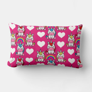 Little Girls Unicorn Pony Lendenkissen