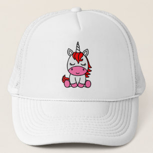 Little Girls Unicorn Pony Truckerkappe