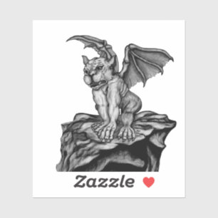 Little Golem Gargoyle Aufkleber