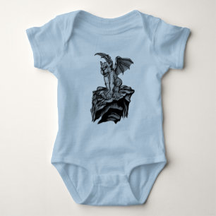Little Golem Gargoyle Baby Strampler
