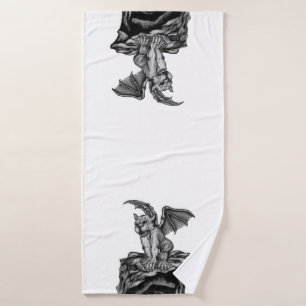 Little Golem Gargoyle Badehandtuch