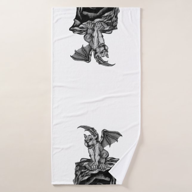 Little Golem Gargoyle Badehandtuch (Badehandtuch)