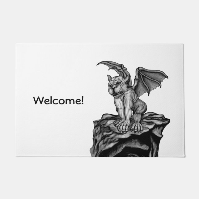 Little Golem Gargoyle Fußmatte (Vorderseite)