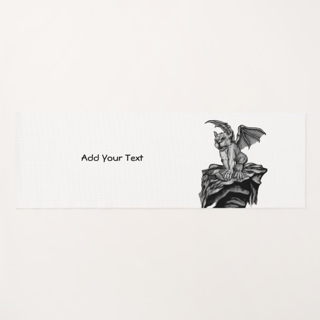 Little Golem Gargoyle Yogamatte (Vorderseite (Horizontal))