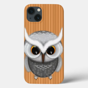 Little Grumpy Owl Illustration Case-Mate iPhone Hülle
