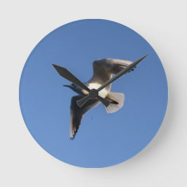 Little Gull Runde Wanduhr