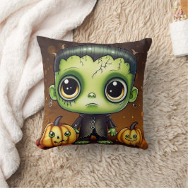 Little Halloween Frankenstein Kissen
