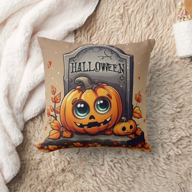 Little Halloween Gravestone Kissen (Decke)