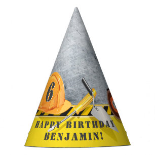 Little Handyman Construction Birthday Partyhütchen