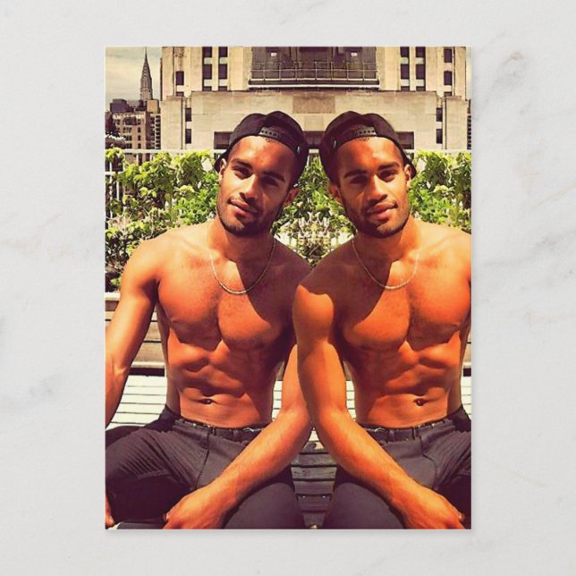 Little Havana Twins Postkarte (Vorderseite)