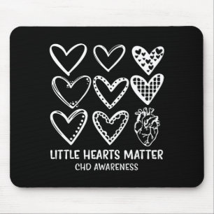 Little Hearts CHD-Krankheitsbewusstsein Herz Krieg Mousepad