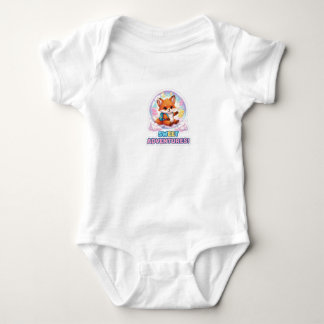 Little Hero Adventure - Cute Anime Superhero Baby Baby Strampler