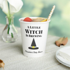 Little Hexe braut Halloween-Schwangerschaft Pappbecher