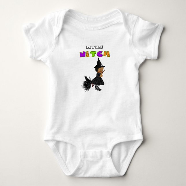 Little Hexenmeister Halloween Bodysuit-T - Shirt (Vorderseite)