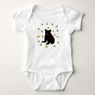 Little Honey Bear Baby Strampler