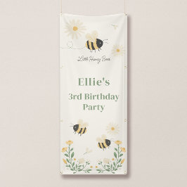 Little Honey Bees Geburtstagsbanner Vertikal Banner