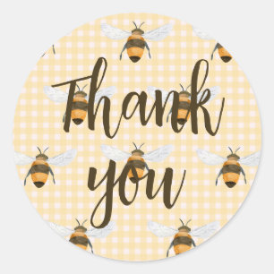 Little Honey Vielen Dank Runder Aufkleber