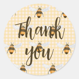 Little Honey Vielen Dank Runder Aufkleber