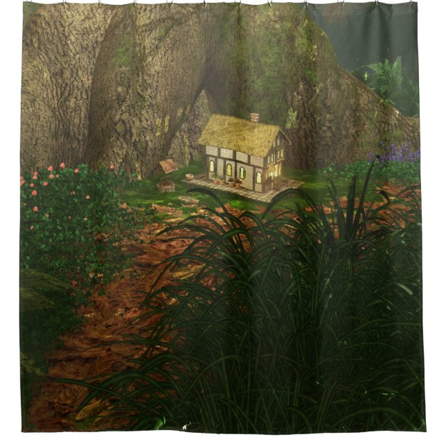 Little House dans le rideau de douche Big Woods (Devant)