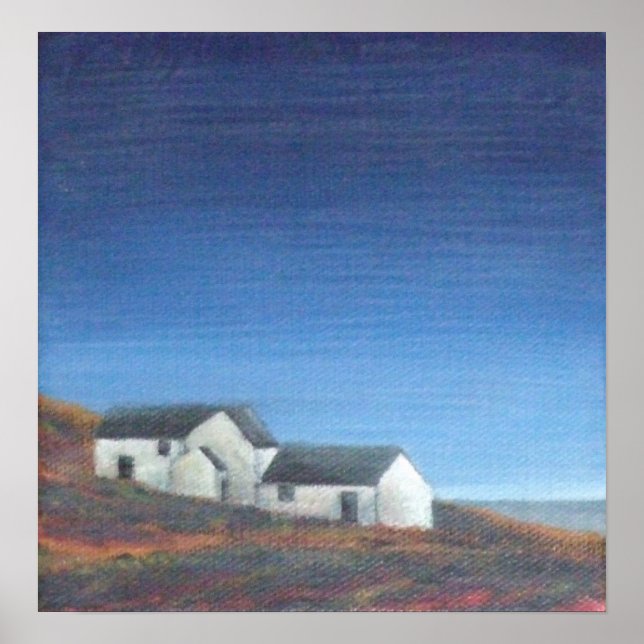 Little Houses, Penwith Poster (Vorne)