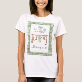 Little Hunter Mommy to-be Pregnancy  T-Shirt
