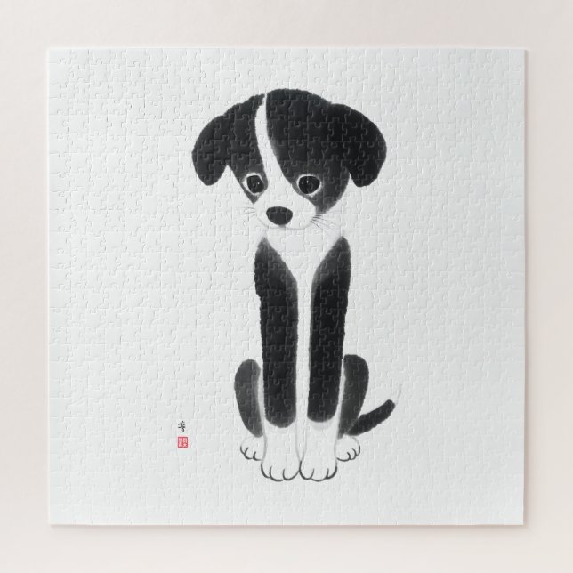 Little Ink Pup – White Challenge Edition (Vertikal)