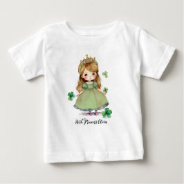 Little Irish Princess Individuelle Name Baby T-shirt