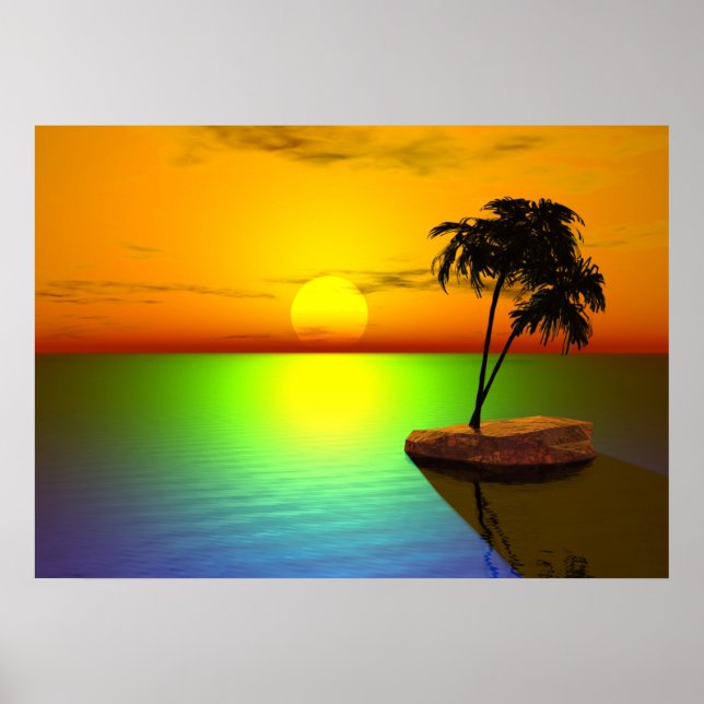 Little Island Poster (Vorne)