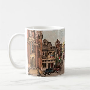 Little Italy, Cleveland Ohio Peinture sur une mug