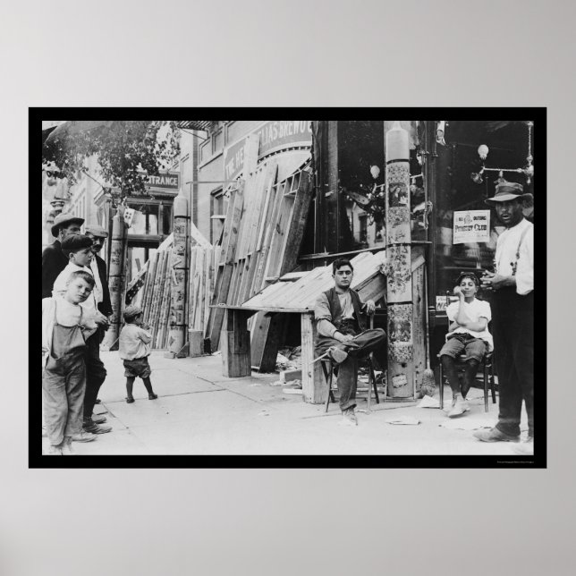 Little Italy Festival in New York City 1908 Poster (Vorne)