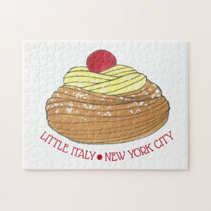 Little Italy NYC Italian Bakery Zeppole Pastry