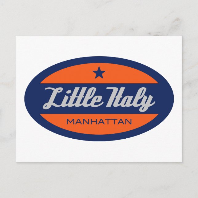 Little Italy Postkarte (Vorderseite)