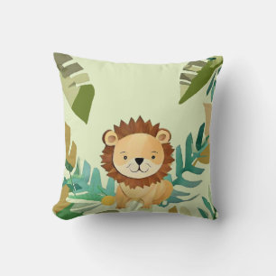 Little Jungle Prince Lion Birthday Kissen