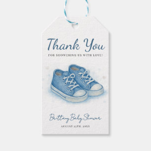 Little Kicks Sneakers Baby Showmarke Geschenkanhänger