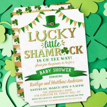 Little Kleeblatt St. Patrick's Day Baby Shower