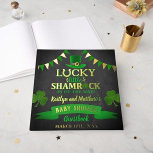 Little Kleeblatt St. Patrick's Day Baby Shower Gästebuch